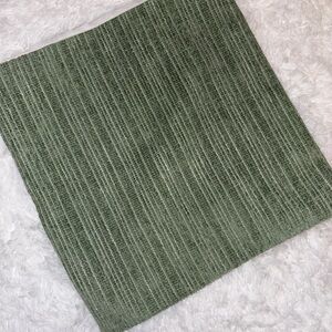 Green Striped Cushion Cover